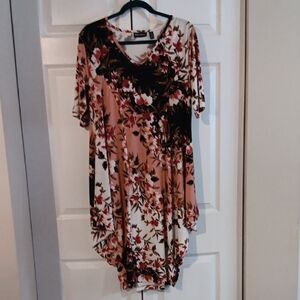 Floral V-Neck Dress